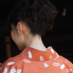 kimono japon nuque