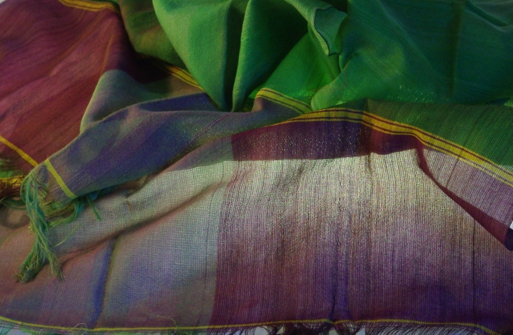 etole coton tissee main vert cambodge