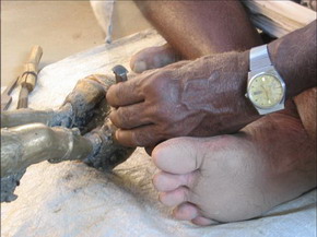 sculpteur fonte cire perdue