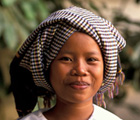krama turban cambodge